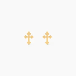 Boucles D'Oreilles Puces Lyndon Or Jaune
