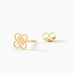 Boucles D'Oreilles Puces Lyss Or Jaune