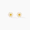 Boucles D'oreilles Puces Marigold Or Jaune