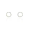 Boucles D'oreilles Puces Maude Or Jaune Diamant