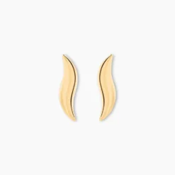 Boucles D'oreilles Puces Merrion Or Jaune
