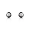 Boucles D'oreilles Puces Renda Argent Céramique Et Oxyde De Zirconium