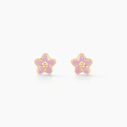 Boucles D'oreilles Puces Talyaa Or Jaune