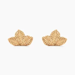 Boucles D'oreilles Puces Tylia Plaqué Or Doré