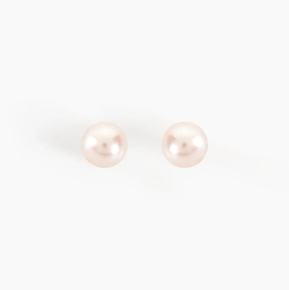 Boucles D'oreilles Suki Or Jaune Perle De Culture