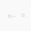 Boucles D'oreilles Suki Or Jaune Perle De Culture