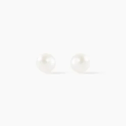 Boucles D'oreilles Suki Or Jaune Perle De Culture