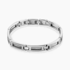 Bracelet Acier Blanc