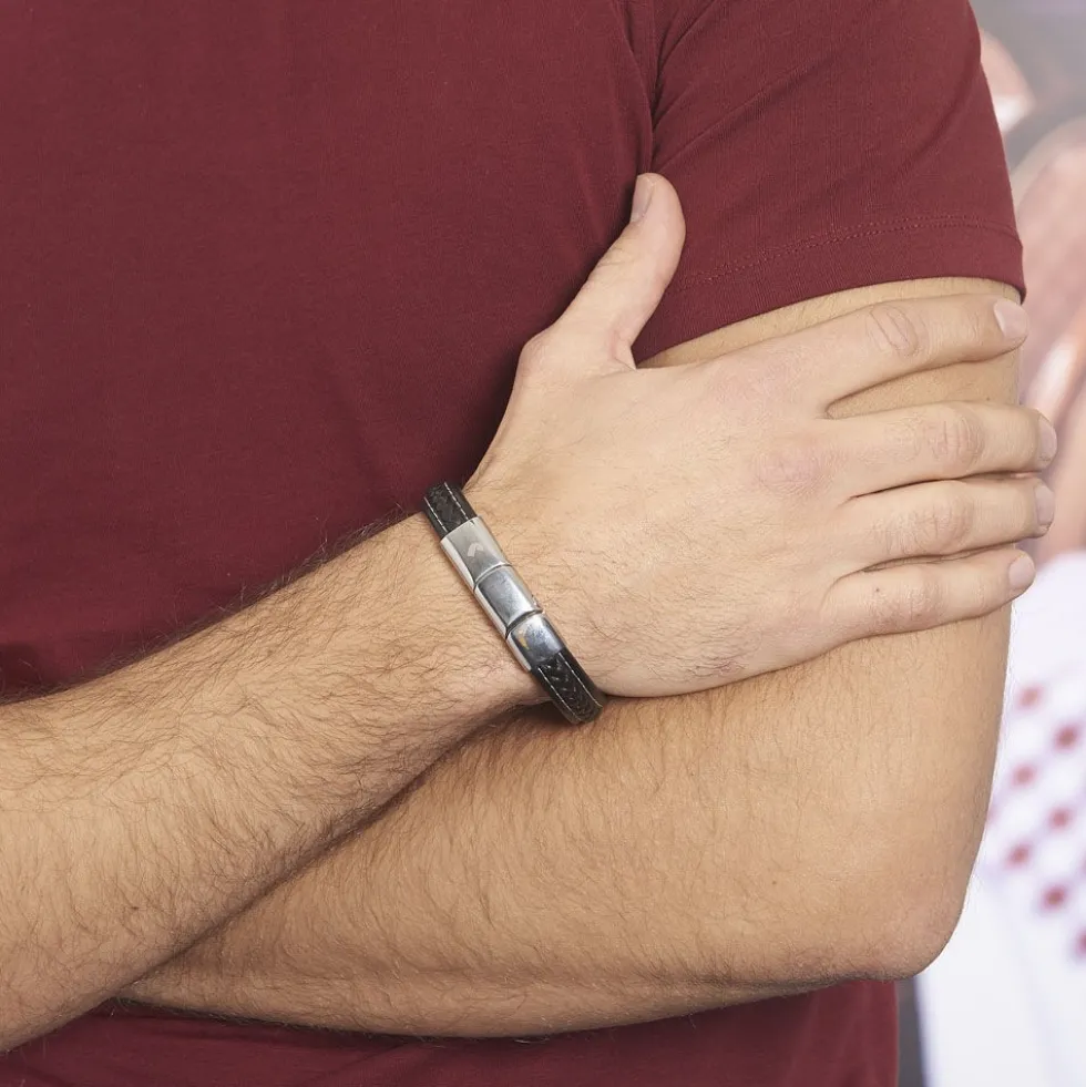Bracelet Acier Blanc