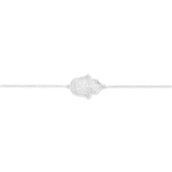 Bracelet Aicha Or Blanc Diamant