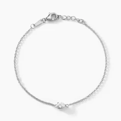 Bracelet Alda Argent Blanc Oxyde De Zirconium