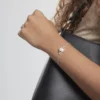 Bracelet Alessia Argent Blanc Perle De Culture Et Oxyde De Zirconium