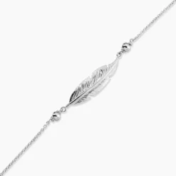 Bracelet Aliza Argent Blanc