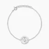 Bracelet Almas Argent Blanc Oxyde De Zirconium