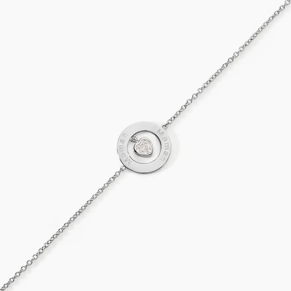 Bracelet Almas Argent Blanc Oxyde De Zirconium