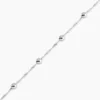Bracelet Amarylis Argent Blanc