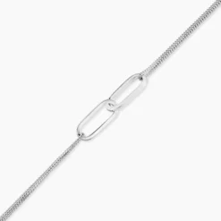 Bracelet Andrea Argent Blanc
