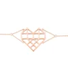 Bracelet Angeles Acier Rose