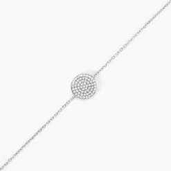Bracelet Angeles Argent Blanc Oxyde De Zirconium