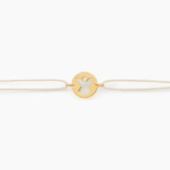 Bracelet Angel Or Jaune Nacre