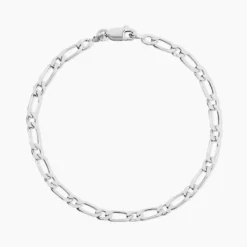 Bracelet Anilo Argent Blanc