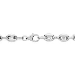 Bracelet Anilo Argent Blanc