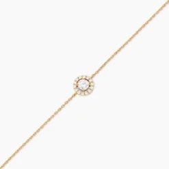 Bracelet Annissa Plaqué Or Jaune Oxyde De Zirconium