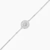 Bracelet Apollinaris Argent Blanc Oxyde De Zirconium