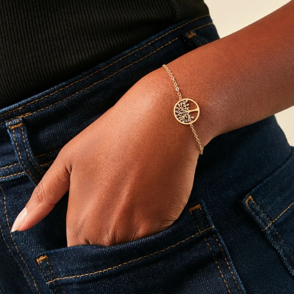 Bracelet Aragorn Or Bicolore