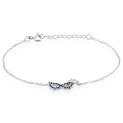 Bracelet Argent Bartolomee Oxydes De Zirconium