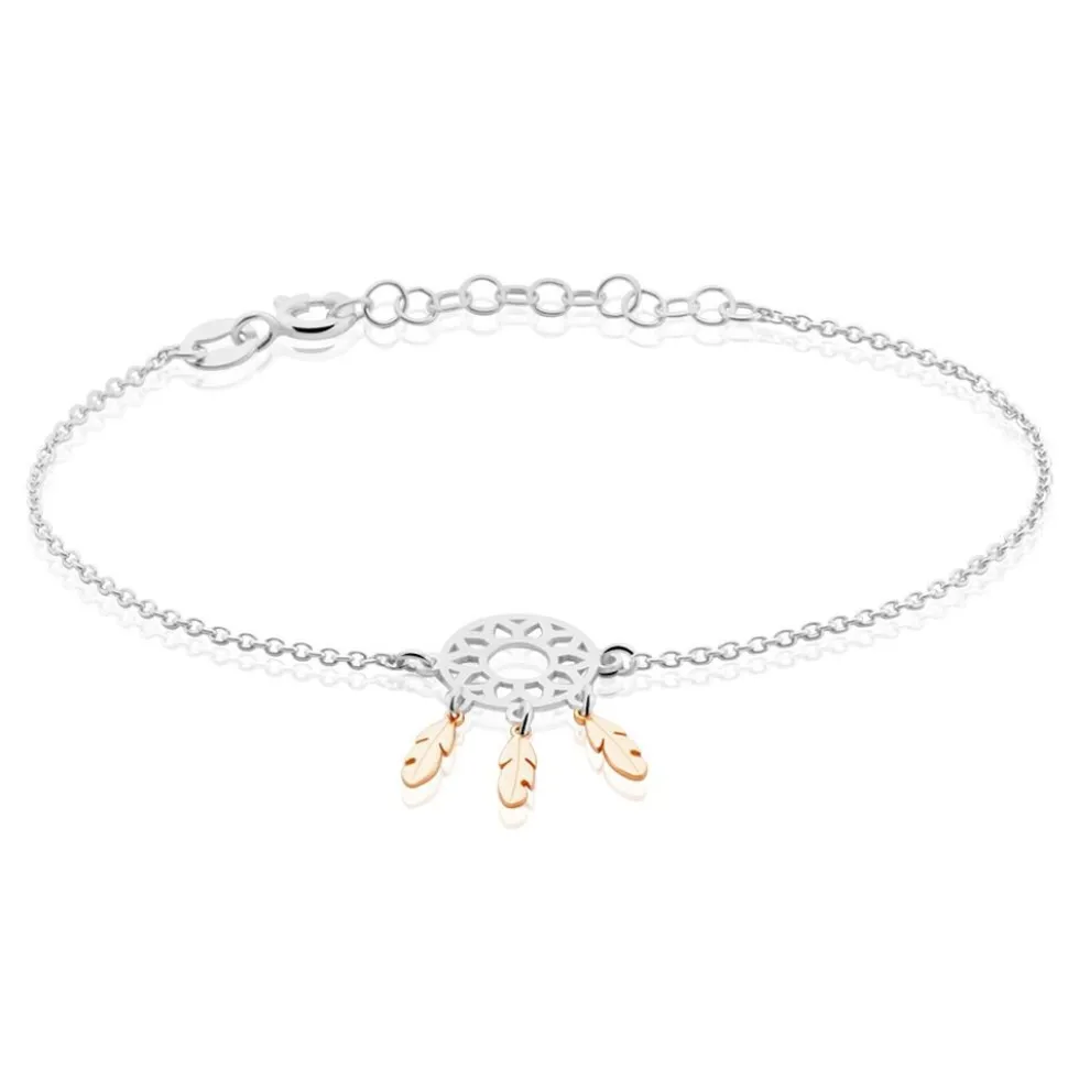 Bracelet Argent Bicolore Soulein