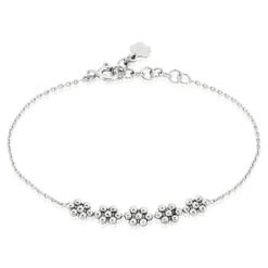 Bracelet Argent Blanc Hippolyta