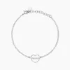 Bracelet Argent Blanc Nalani
