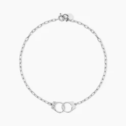 Bracelet Argent Blanc Sent