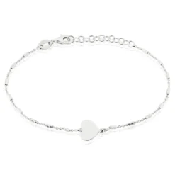 Bracelet Argent Blanc Taneka