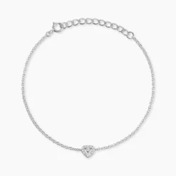 Bracelet Argent Gautiere Oxydes De Zirconium