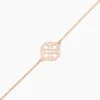 Bracelet Argent Rose Lev