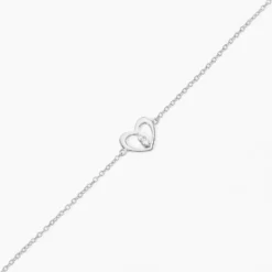 Bracelet Argent Savin Oxydes De Zirconium