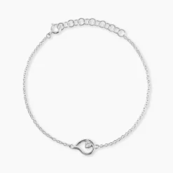 Bracelet Argent Sidonio Oxydes De Zirconium