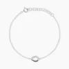 Bracelet Argent Tancelin Oxydes De Zirconium