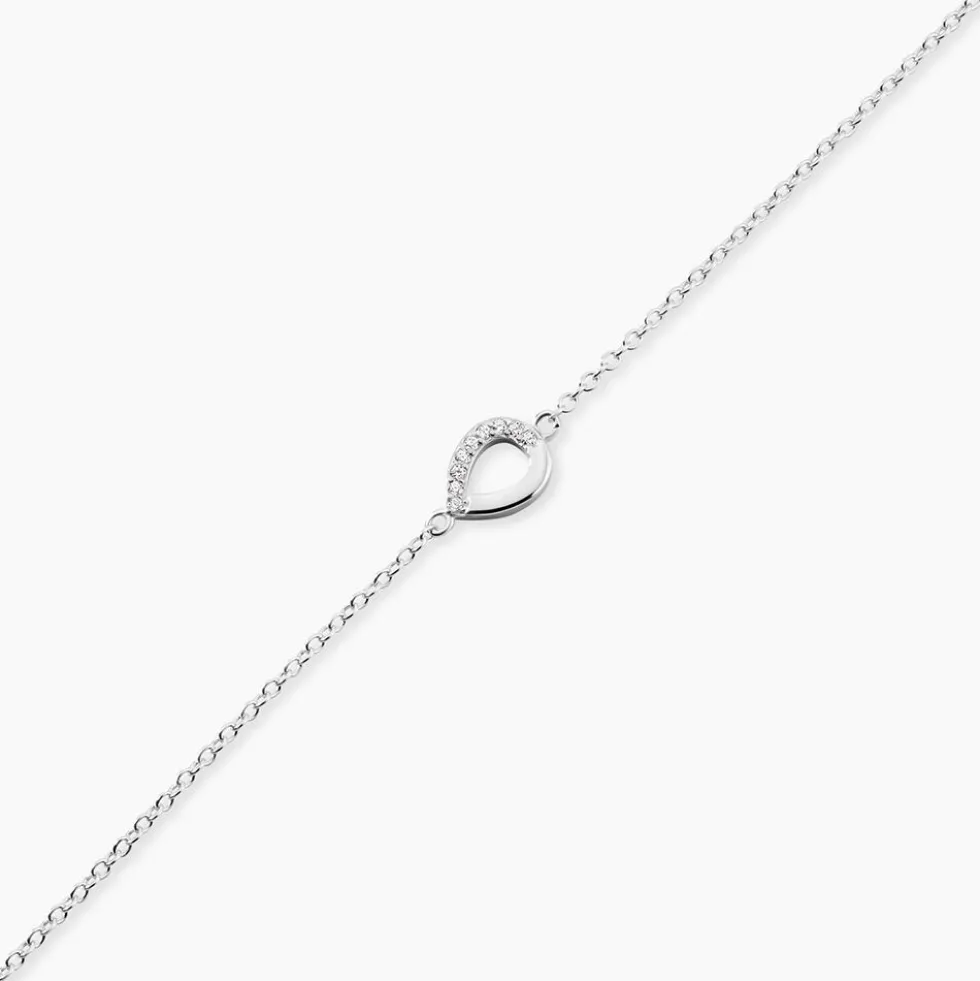 Bracelet Argent Tancelin Oxydes De Zirconium