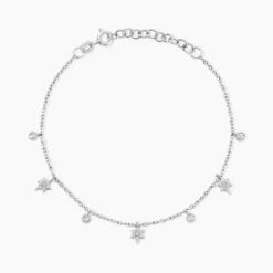 Bracelet Astria Argent Blanc Oxyde De Zirconium