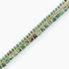 Bracelet Athena Acier Doré Jaspe Africain