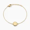 Bracelet Aurore Acier Jaune Forme