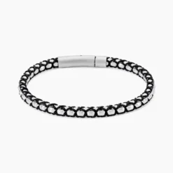 Bracelet Baggio Acier Blanc