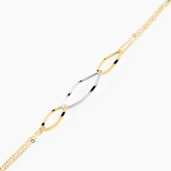 Bracelet Benedicte Or Bicolore