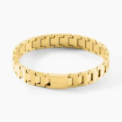 Bracelet Boss Candor Acier Jaune