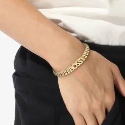 Bracelet Boss Kassy Acier Jaune