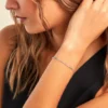Bracelet Cacilia Argent Blanc