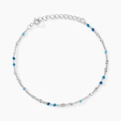 Bracelet Cacilia Argent Blanc